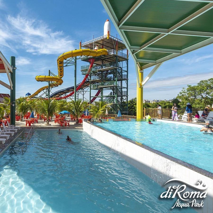 Caldas Novas - 2024 - Diroma Spazzio Acesso Ao Vulcao - Com Piscina Do Hotel 24 Horas Экстерьер фото
